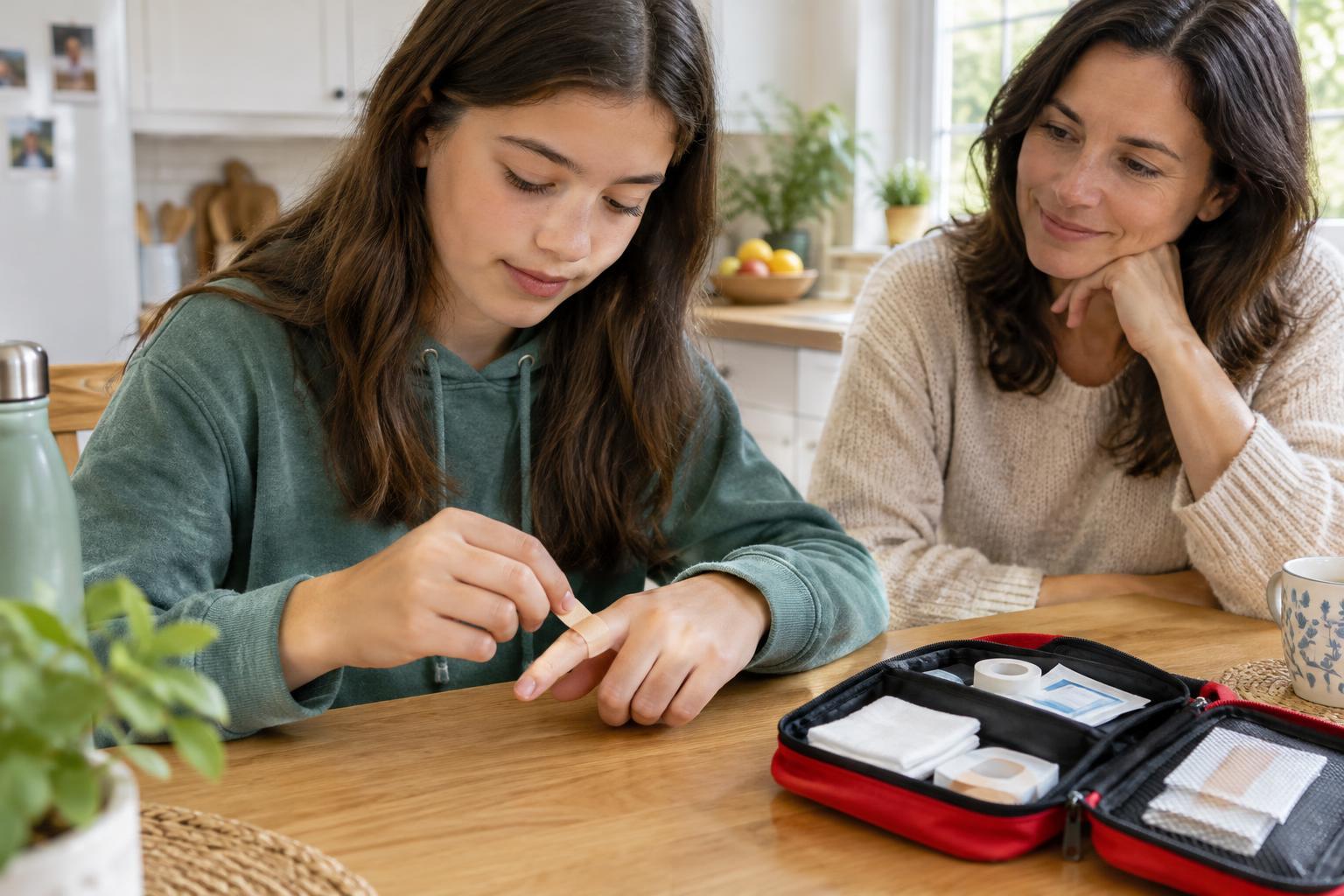 Basic First Aid for Minor Cuts: What Teens Can Do and When to Ask an Adult