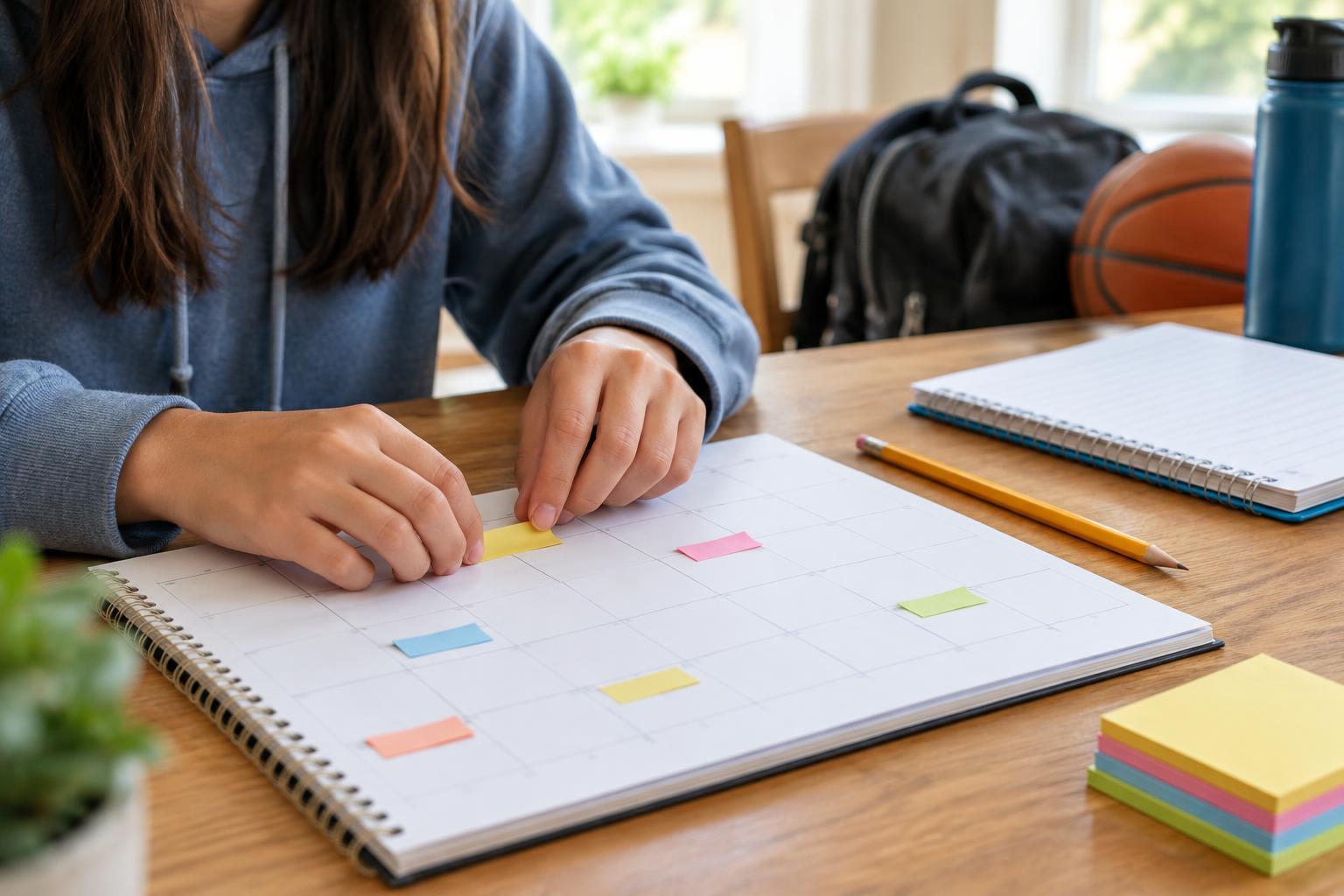 Using a Calendar to Keep Track of Commitments and Deadlines