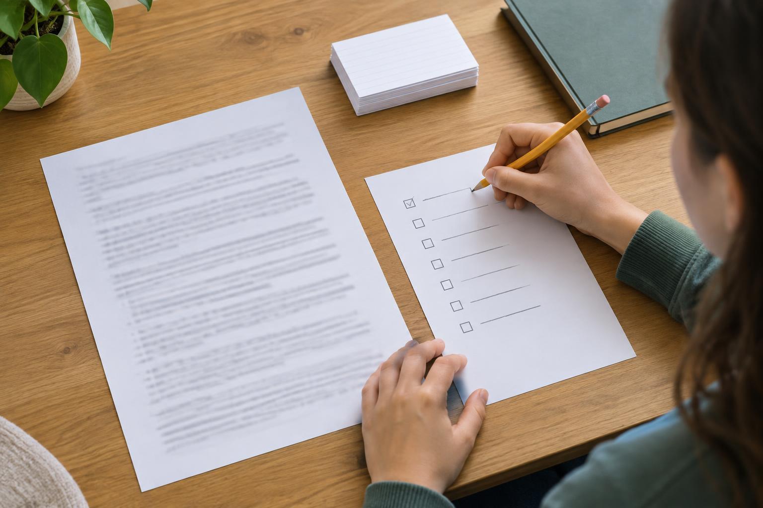 How to Turn an Assignment Prompt into a Clear Task List