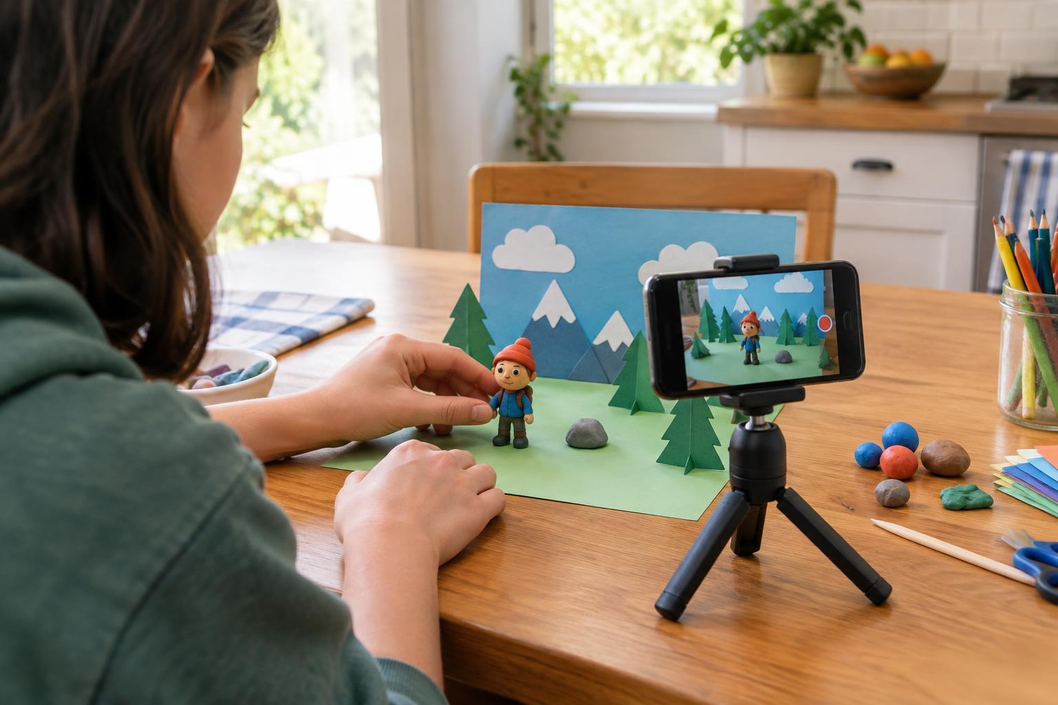 Creating a Stop-Motion Video with a Phone